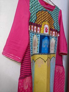 W For Woman Brand Colorful Kurta