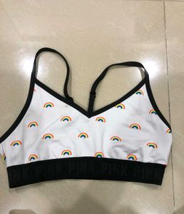 Rainbow Sports Bra with free pantie