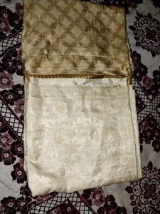 Branded Crepe &amp;cotton Silk Saree