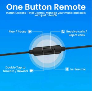 new pack of 2 combo earphone's