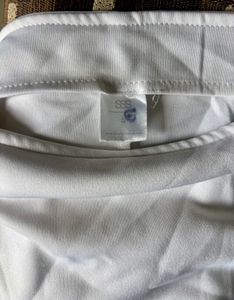 Stylish White Skorts
