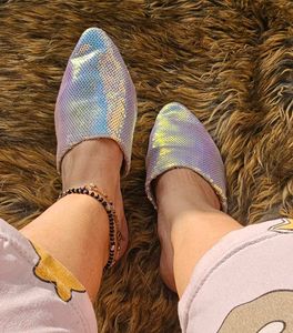 Sparkly Sequin Mules
