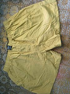 Men's Yellow Boxers