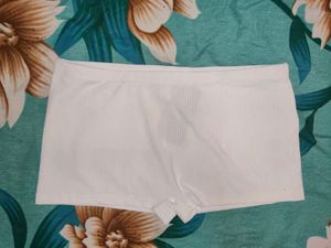 Shein Inner Elastic Full Coverage Ribbed Boyshorts