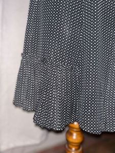 Chic Polka Dot Button-Up Blouse