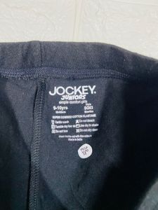Jockey Girls Black Shorts