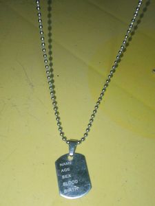 Personalized Dog Tag Necklace