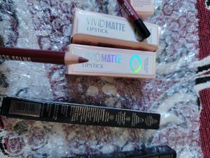 Set of Kajal and Lipsticks