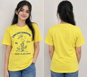 Yellow Graphic T-Shirt