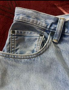 Unisex Baggy Light Wash Zara Jeans