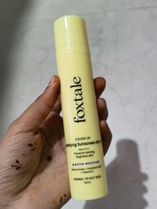 Foxtale Mattifying Sunscreen SPF 70