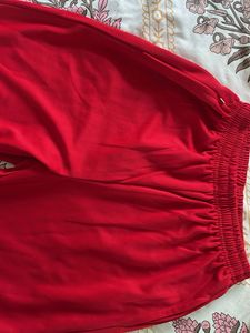 Vibrant Red Women's Lounge Pants