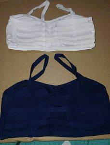 White Blue Everyday Bra
