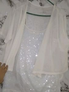 Beautiful Sequence Dress With Jacket