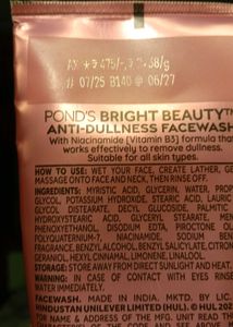 Pond's Bright Beauty Facewash