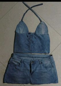 savana Corset + denim set