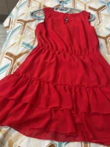 Red Party Wear Dress