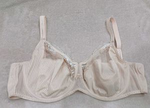 Chantelle Beige Striped Bra