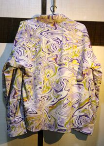 RARE Swirl Print Button-Up Shirt