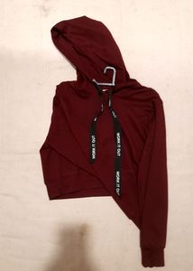 Unused Cropped Hoodie