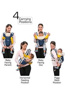 Baby Carrier bag with Adjustable Straps and pocket