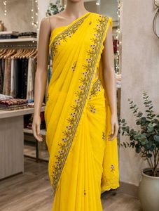 • High-quality, soft, and premium Georgette that d