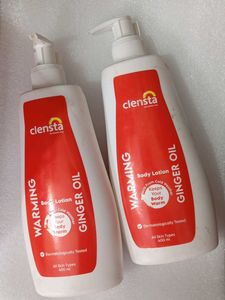Clensta Warming Body Lotion 2 pcs