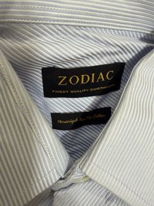 Zodiac Men's Light Blue Dress Shirt