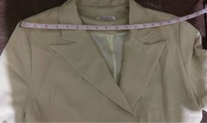 Yellow Double-Breasted Blazer