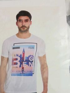 Round Neck T-shirt-XL