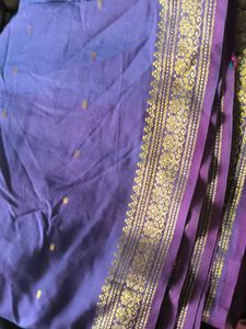 New Silk Sari Bnrs No Blouse /No Return /No Refund