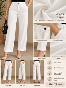 COMBO OFFER :Ruffle One-Shoulder Top &amp; Trouser