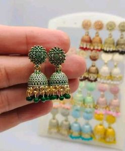 Assorted Jhumka Earrings Set