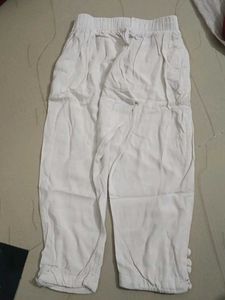White.black Pants 2 pis