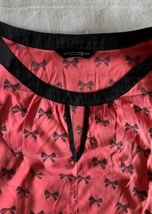 Cute Bow Print dress