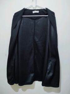 Black Fleece Poncho