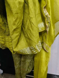 Stylish Green Floral Kurta