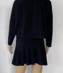 Rhinestone tennis skirt