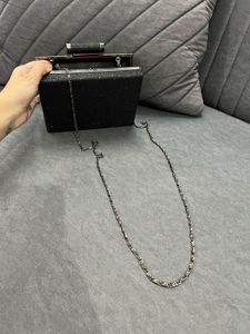 Sparkling Black Clutch Bag