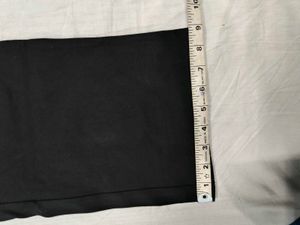 Black Straight Leg Pants