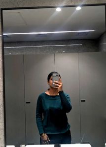 Teal Knit Sweater - Stylish & Comfortable