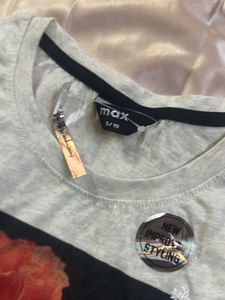 Max Casual T-shirt With Tag