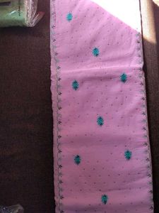 Pink Peacock Dupatta