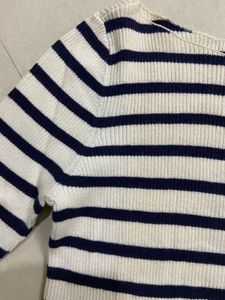 GAP Striped Long Sleeve Pullover