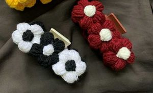 Cute Flower Hair Claw Clips