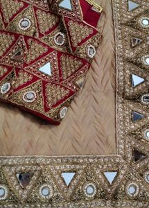 Embroidered Saree with Blouse