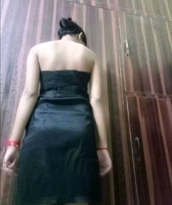 Elegant Black Strapless Dress