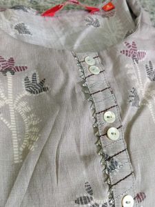 Floral Print Kurta