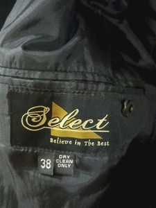 The Sterling Constellation: Men's Black Suit with