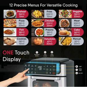 Geek Airocook Airfryer Oven Stainless Steel